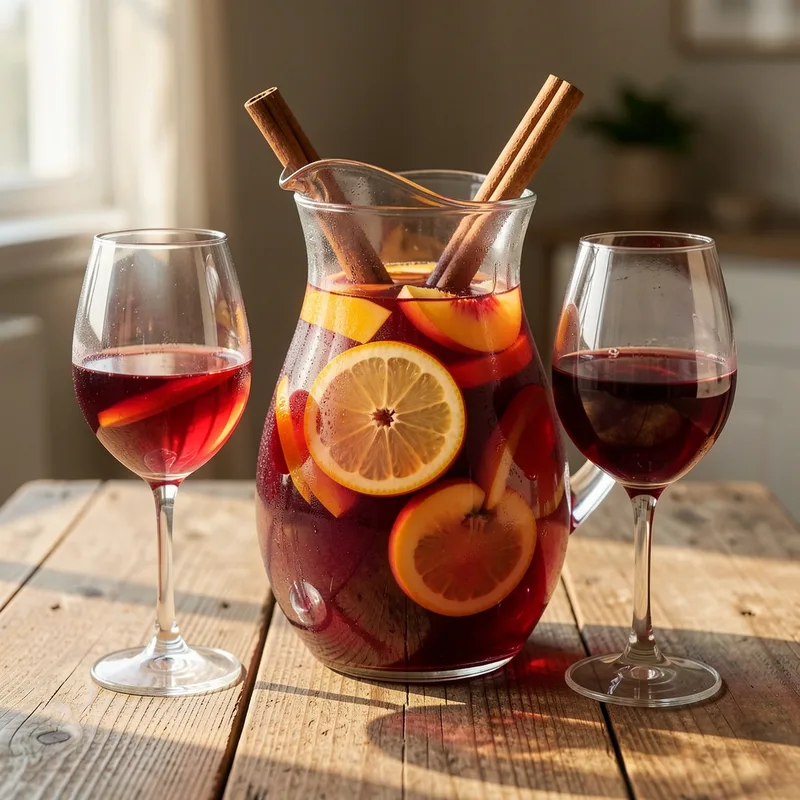 Recette sangria authentique : vin, fruits et macération