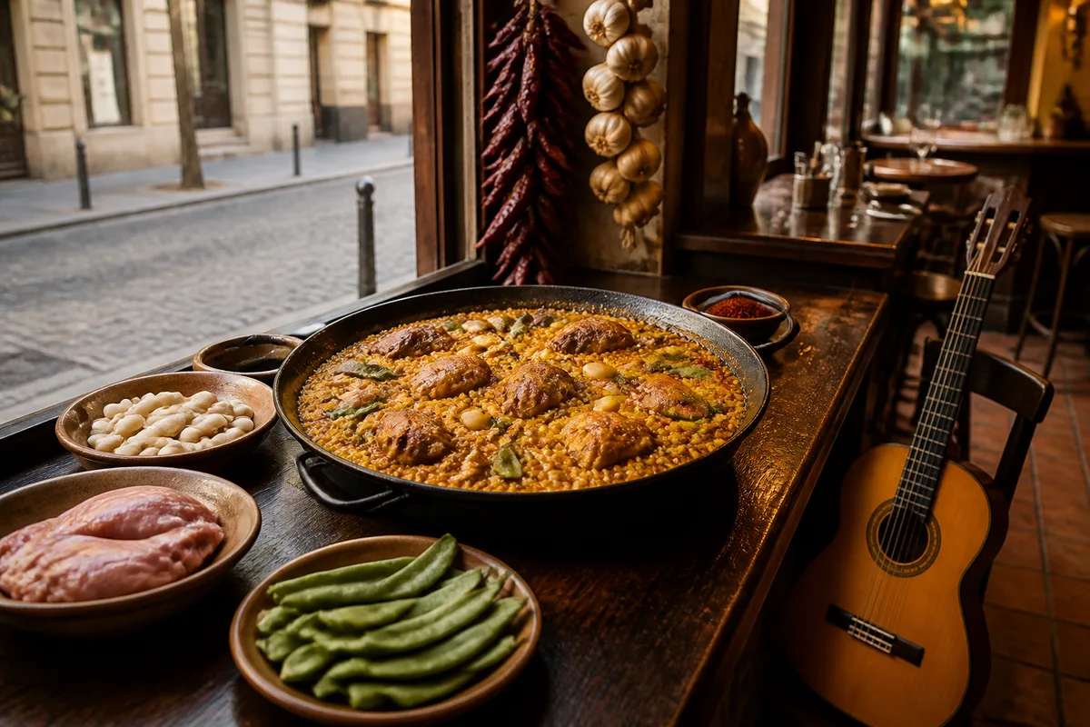 Paella valenciana : recette, ingrédients authentiques et histoire du plat