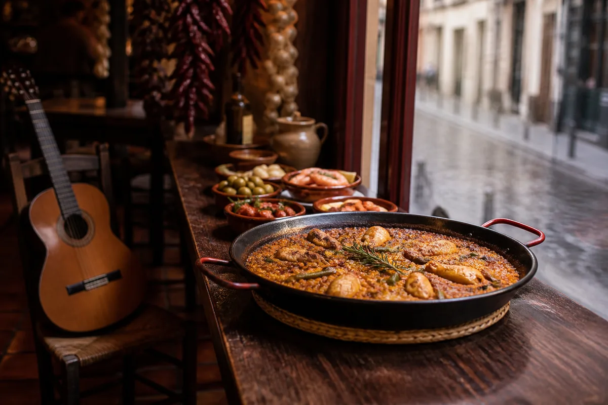 Restaurant à paella à Paris : reconnaître une vraie paella et éviter les pièges